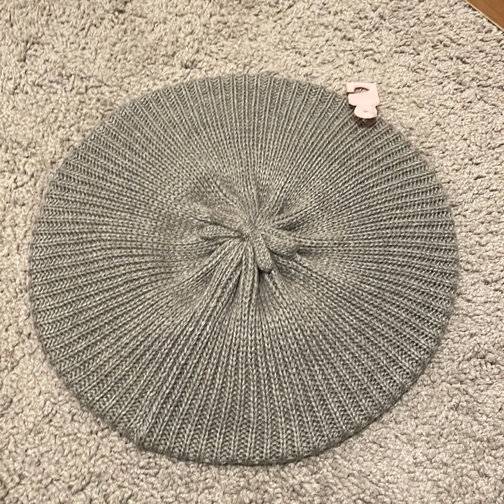 Brand New Kate Spade Beret in Grey